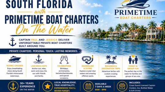 Discover What Captain Paul and Jessica Can Provide on the Water with Prime Time Boat Charters
